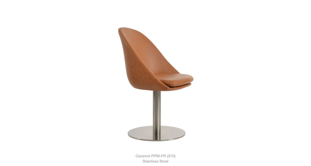 Avanos Round Swivel Chair by Soho Concept
