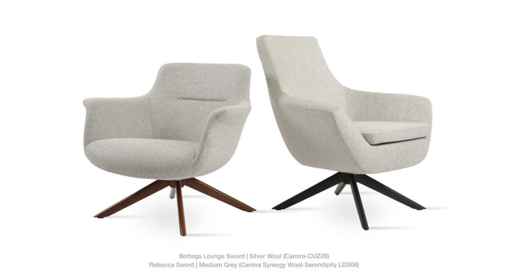 Bottega Sword Lounge Chair by Soho Concept