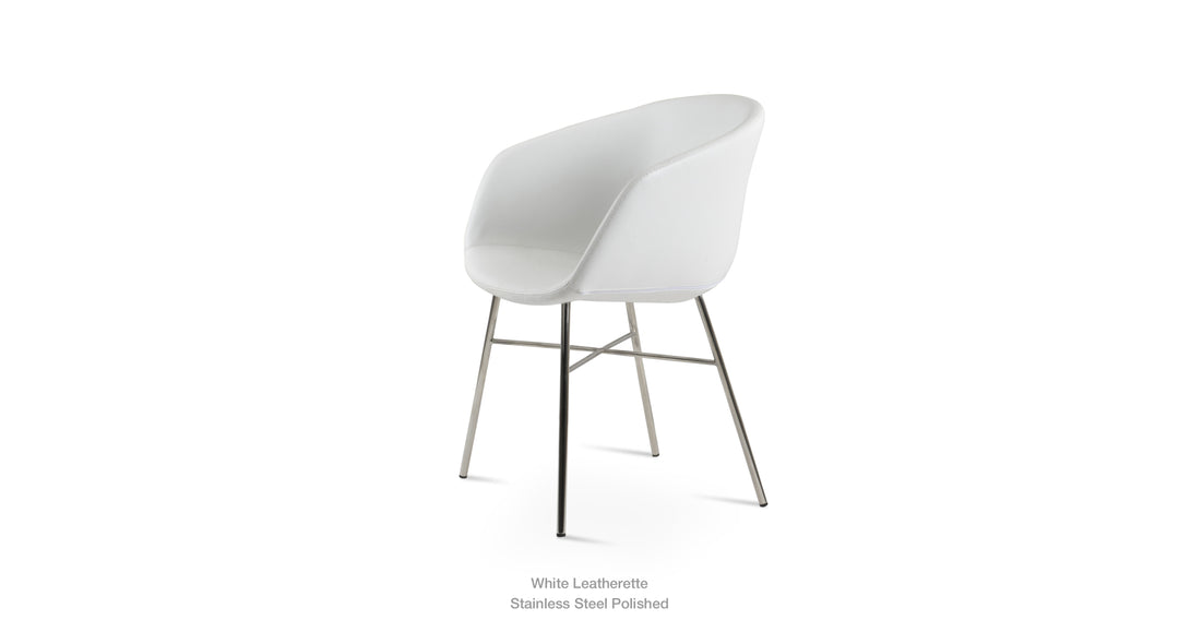 Tribeca Cross Armchair by Soho Concept