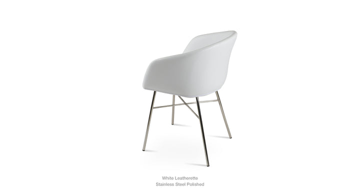 Tribeca Cross Armchair by Soho Concept