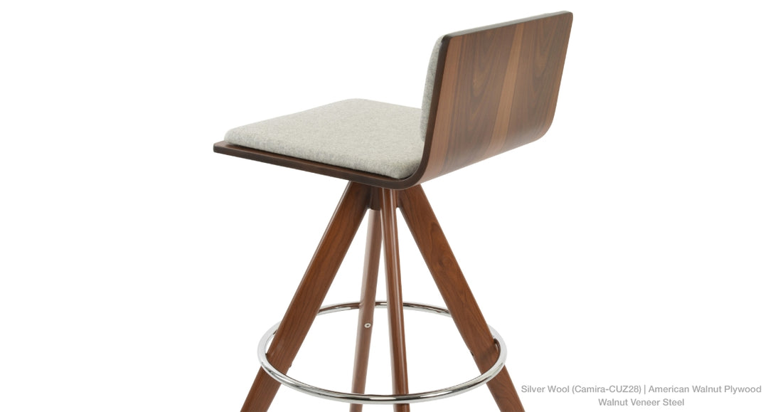 Corona Pyramid MW Plywood Seat Stool by Soho Concept