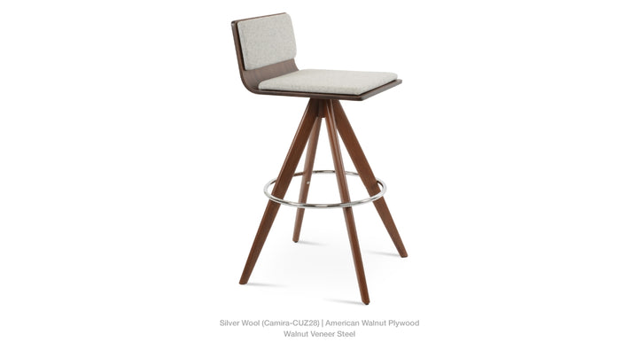 Corona Pyramid MW Plywood Seat Stool by Soho Concept