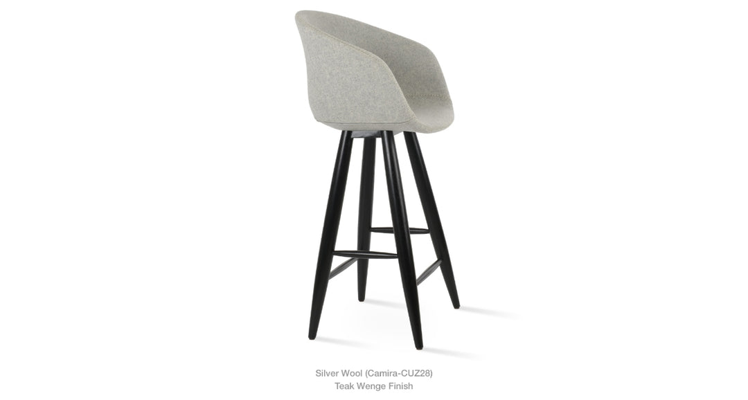 Tribeca Baba Wood Armchair Stool Soho Concept