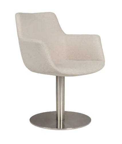 Bottega Round Swivel Armchair by Soho Concept