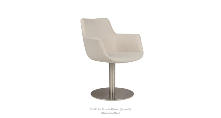Bottega Round Swivel Armchair by Soho Concept