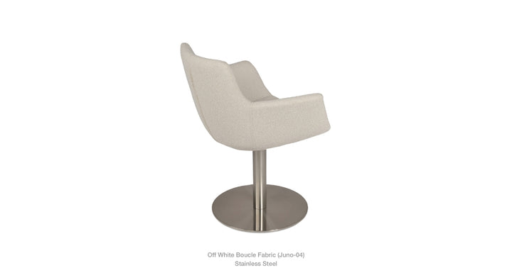 Bottega Round Swivel Armchair by Soho Concept