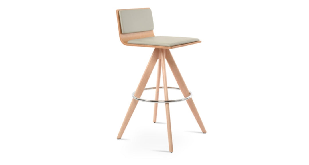 Corona Pyramid MW Plywood Seat Stool by Soho Concept