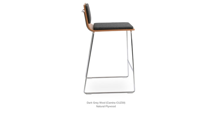 Corona HB Wire Plywood Seat Stool by Soho Concept