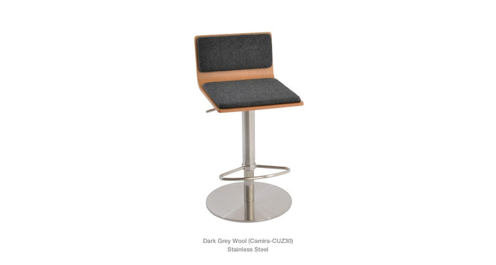 Corona Piston Plywood Seat Stool by Soho Concept