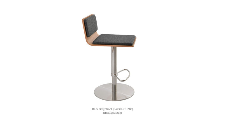 Corona Piston Plywood Seat Stool by Soho Concept