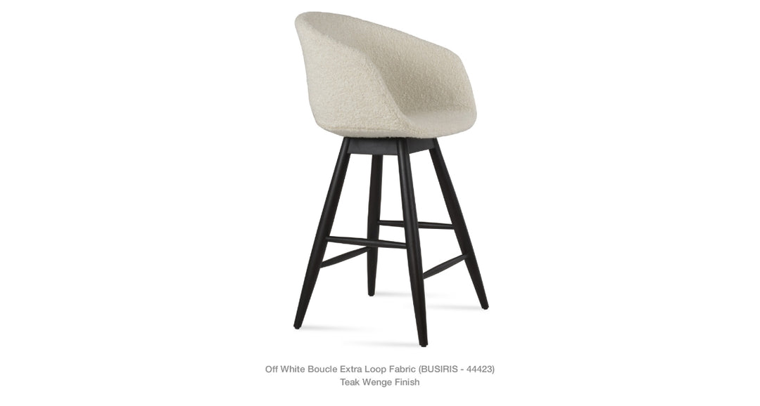 Tribeca Baba Wood Armchair Stool Soho Concept