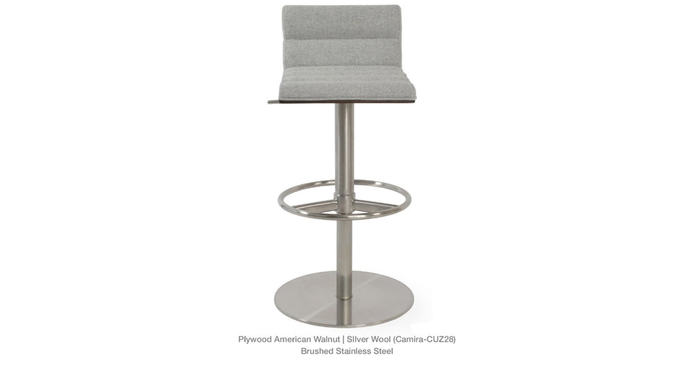 Corona Comfort Piston Swivel Stool Soho Concept