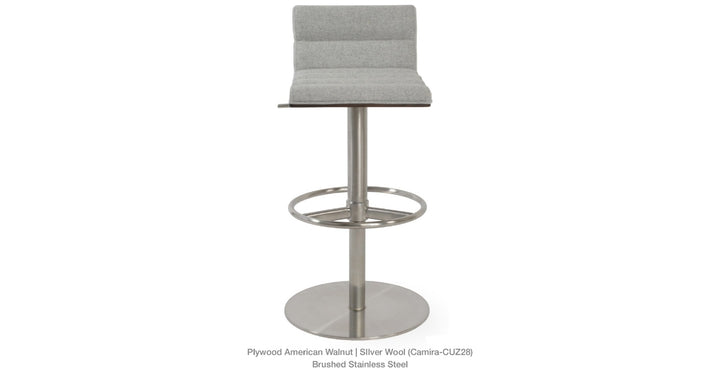 Corona Comfort Piston Swivel Stool Soho Concept