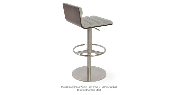 Corona Comfort Piston Swivel Stool Soho Concept