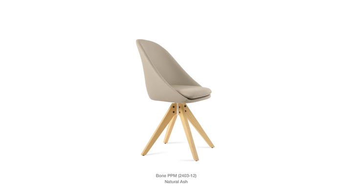 Avanos Pyramid Wood Chair by Soho Concept