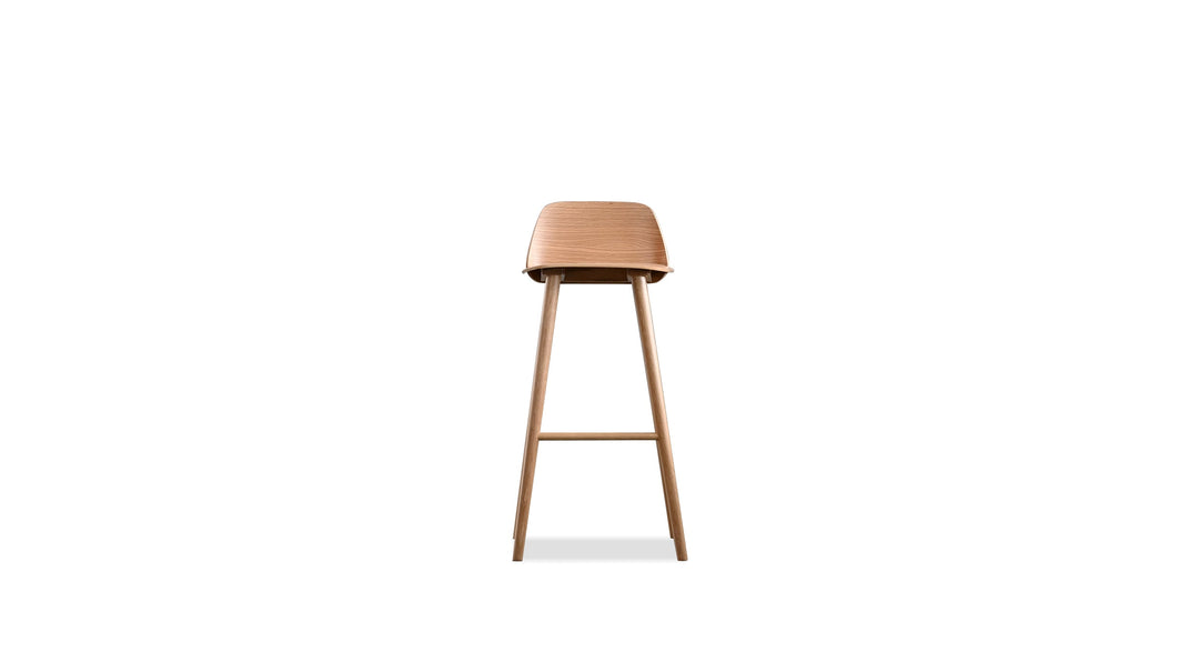 NISA Bar Stool in Natural by Mobital — view 2