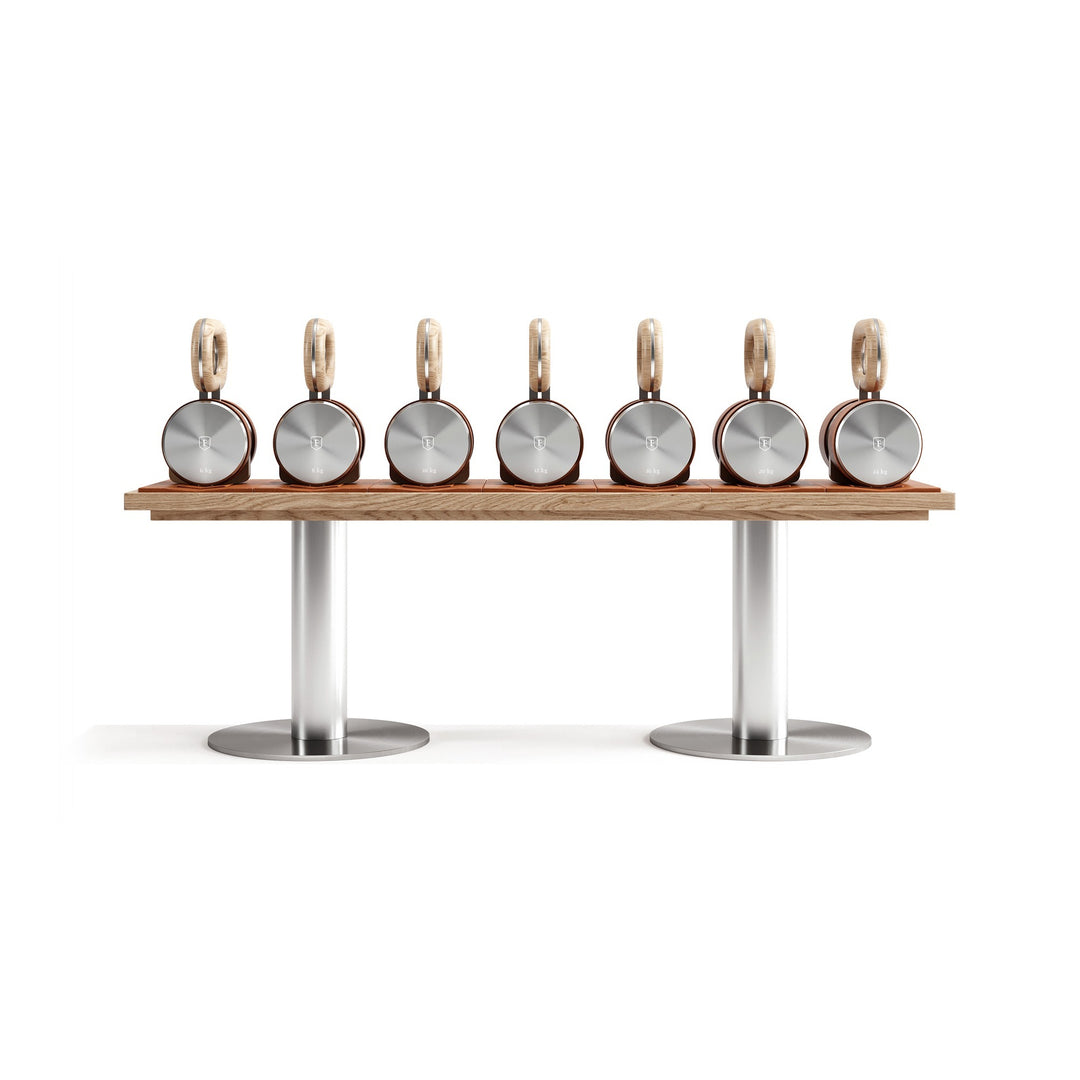 KRABA™ Kettlebell Rack — Single Tier by FYSIK — white cutout