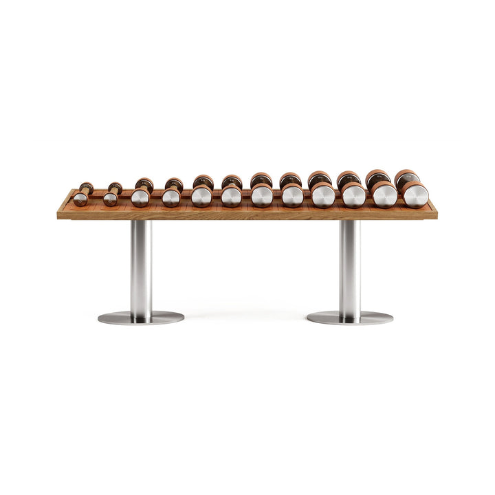 NAK™ Dumbbell Rack — Single Tier by FYSIK — white cutout