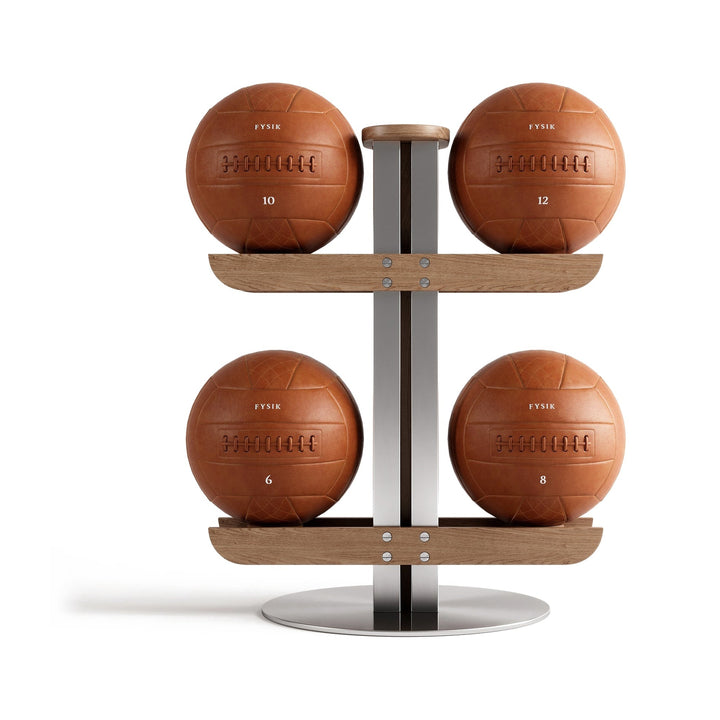 YAI™ Medicine Ball Tower by FYSIK — white cutout