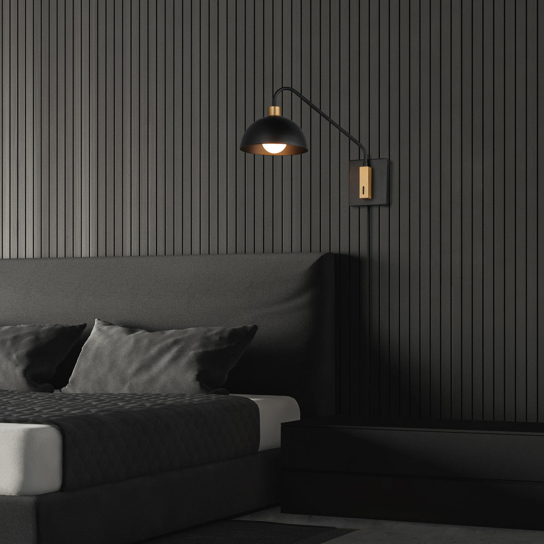 Thelonious 1-Light Wall Sconce by Studio M Lighting – lifestyle