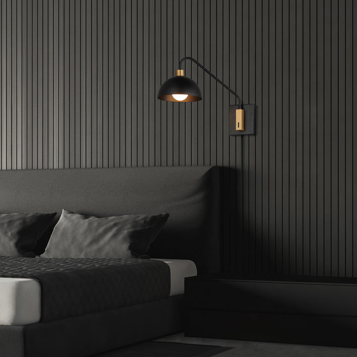 Thelonious 1-Light Wall Sconce by Studio M Lighting – lifestyle