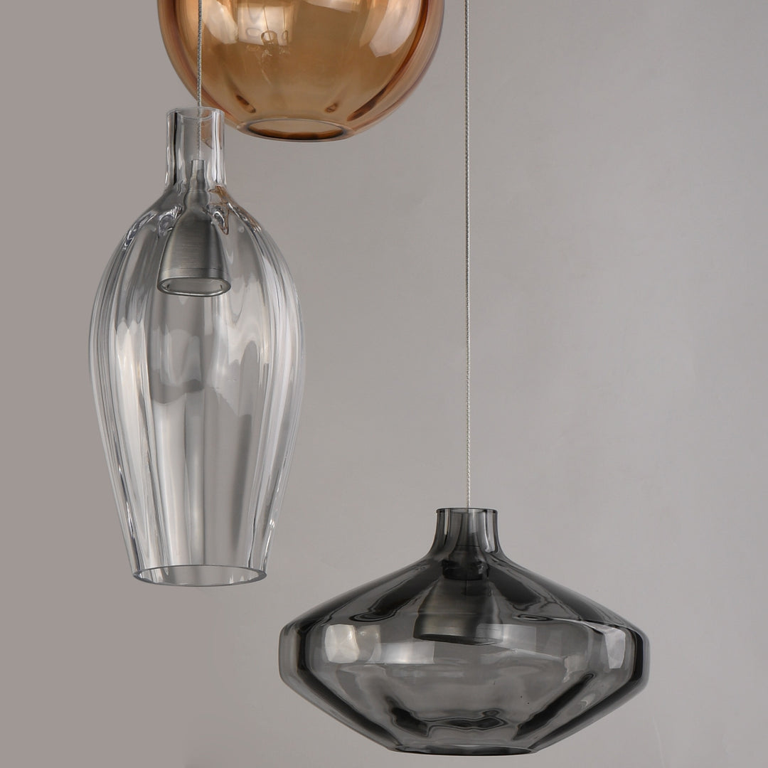Ray Dance 3-Light LED Multi-Pendant by Studio M Lighting – lifestyle