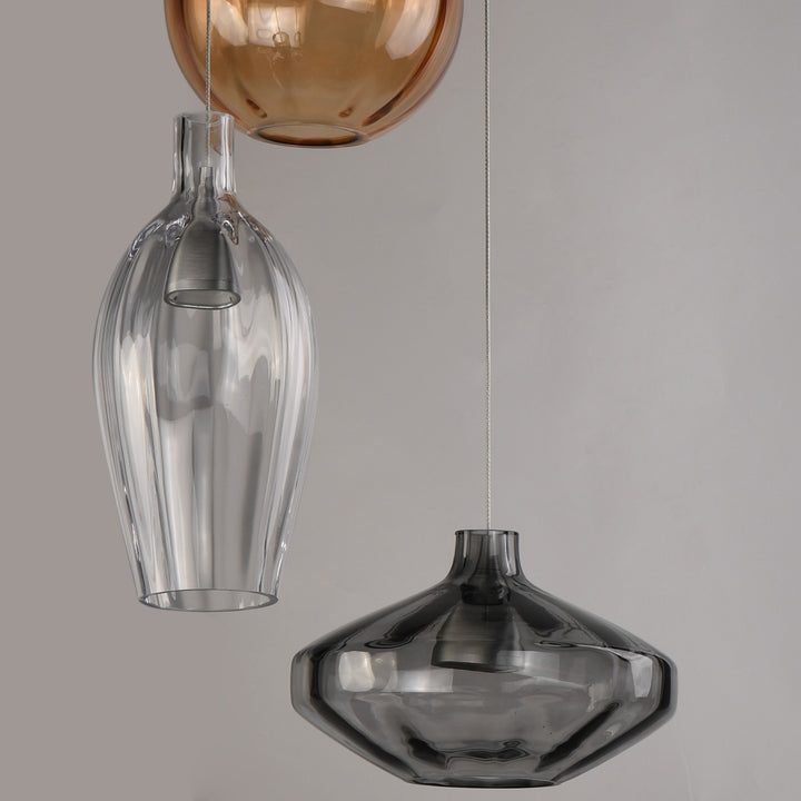 Ray Dance 3-Light LED Multi-Pendant by Studio M Lighting – lifestyle