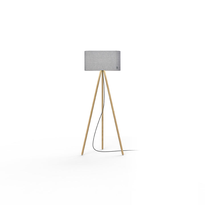 Belmont Floor Lamp By pablo Designs Silverdale Oak Pablo Designs