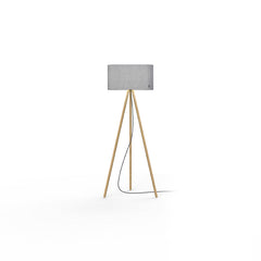 Belmont Floor Lamp By pablo Designs Silverdale Oak Pablo Designs