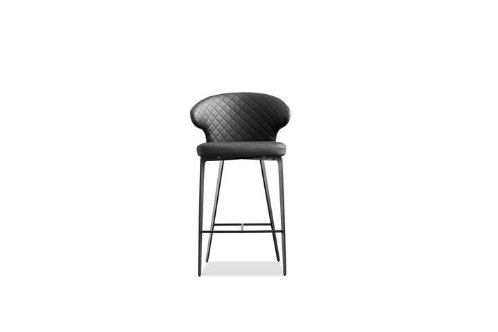 HUG Counter Stool in Jet Black by Mobital — view 2
