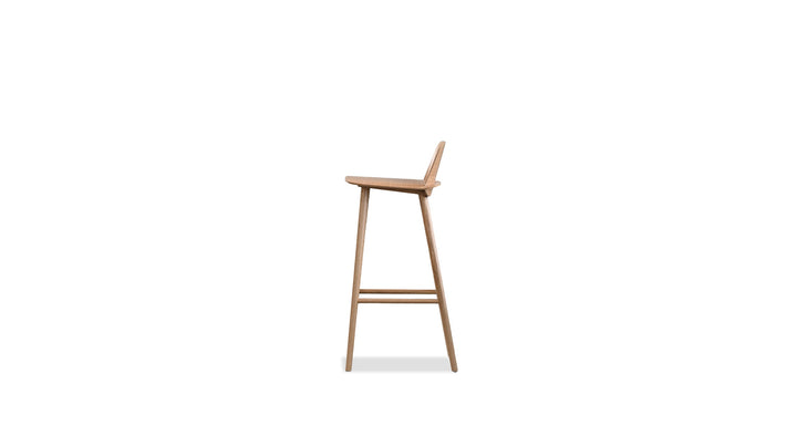 NISA Bar Stool in Natural by Mobital — view 3