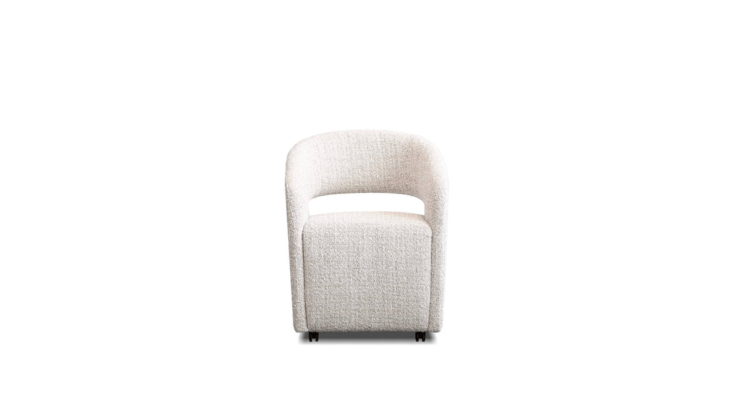 SAINT Dining Chair with Castors by Mobital — view 2