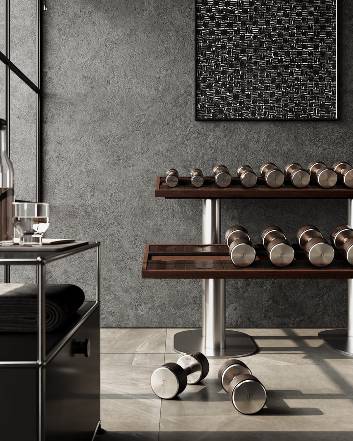 NAK™ Dumbbell Rack — Two Tier by FYSIK — lifestyle