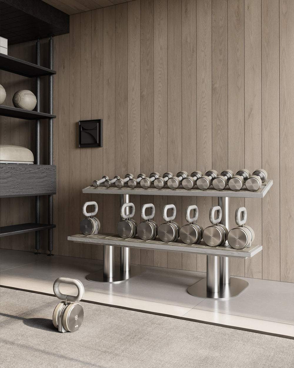 NAK™ + KRABA™ Combo Rack — Two Tier by FYSIK — lifestyle