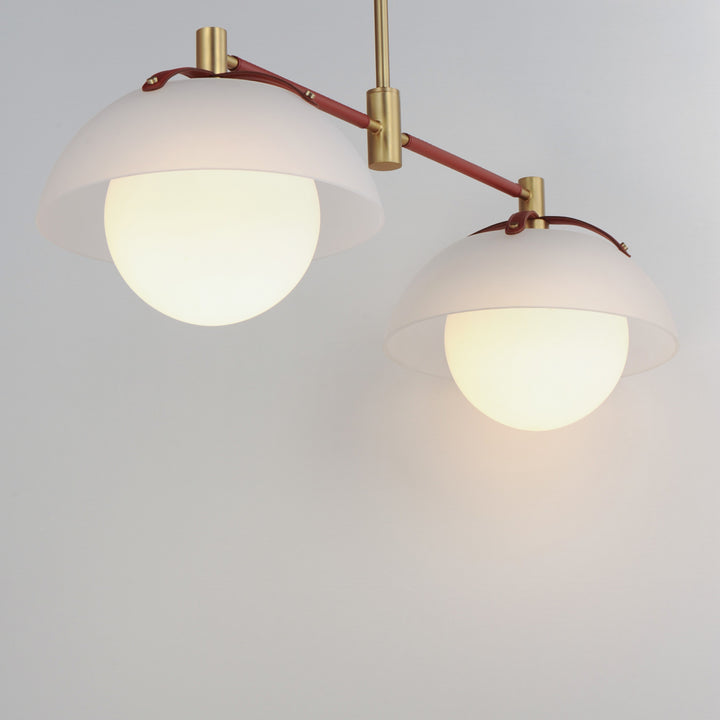 Domain 2-Light Pendant by Studio M Lighting – lifestyle