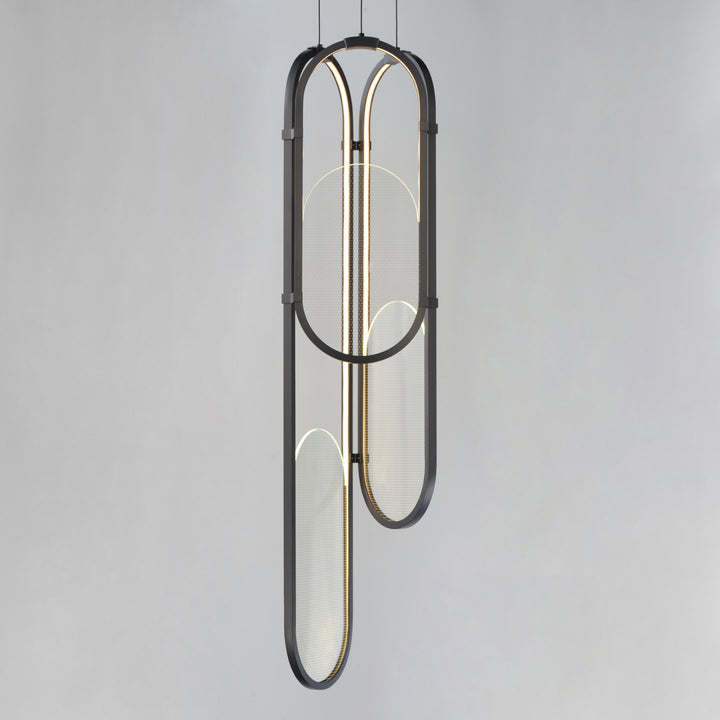 Trance 3-Light LED Pendant by Studio M Lighting – lifestyle
