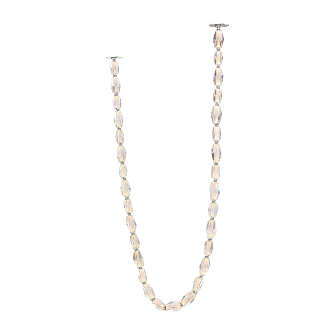 Dolce Vita 180" LED Pendant by Studio M Lighting in Polished Nickel