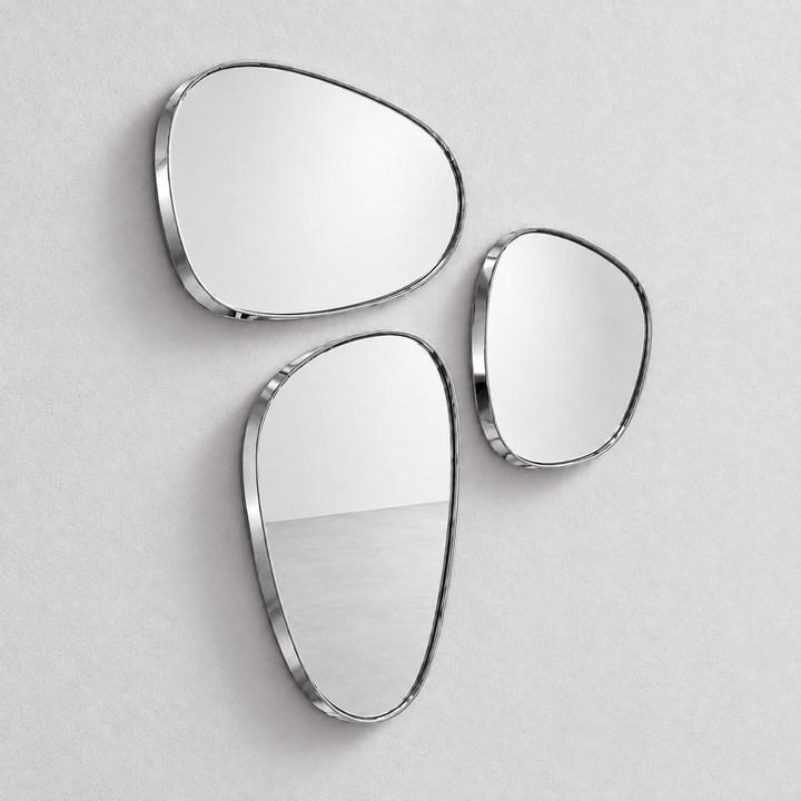 Pebble Mirror Set by Interior Moderna