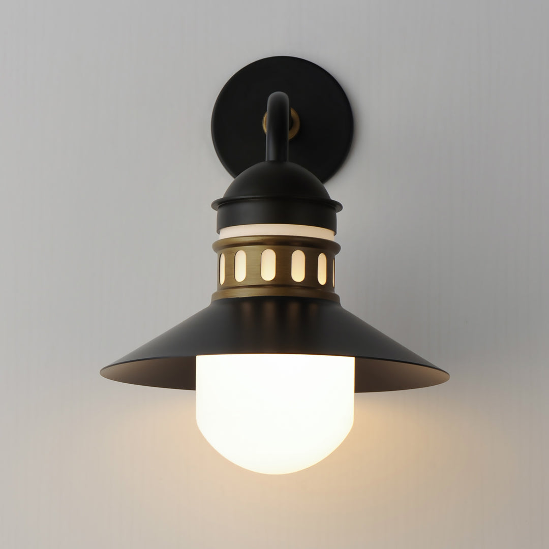 Admiralty 1-Light Outdoor Wall Sconce 365124 by Studio M Lighting – lifestyle
