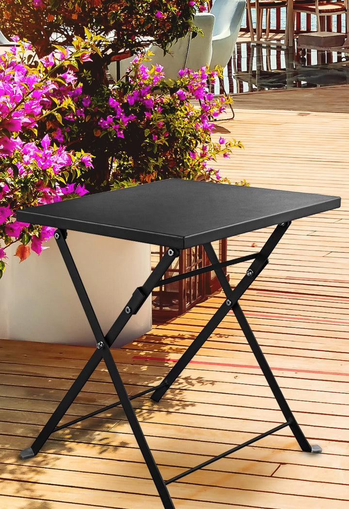 Flint Outdoor Side Table by Whiteline Modern Living – lifestyle