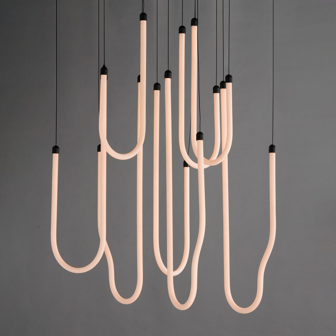 Soleil 8-Light LED Pendant by Studio M Lighting – lifestyle