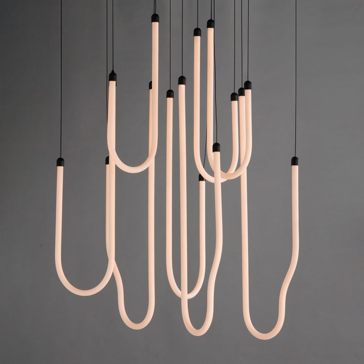 Soleil 8-Light LED Pendant by Studio M Lighting – lifestyle