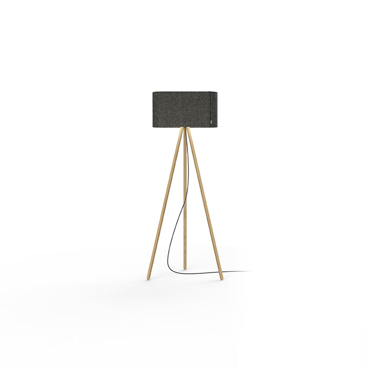Belmont Floor Lamp By pablo Designs Charcoal Oak Pablo Designs