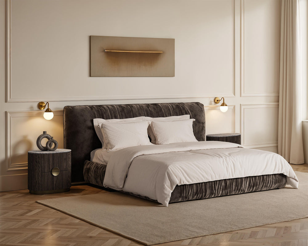 Koii Side Table 2-Drawer by Mobital — view 4