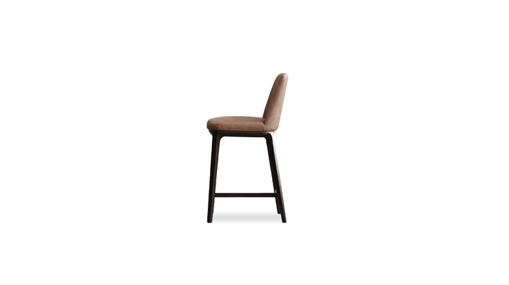 MAVEN Counter Stool in Cacao Brown by Mobital — view 3