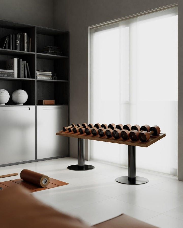 NAK™ Dumbbell Rack — Single Tier by FYSIK — lifestyle