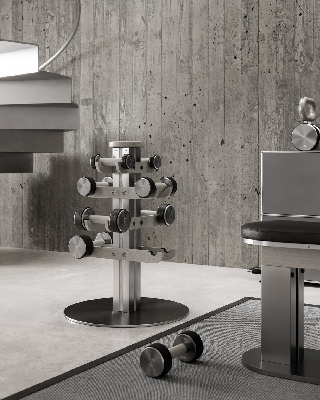 NAK™ Dumbbell Tower — Short by FYSIK — lifestyle