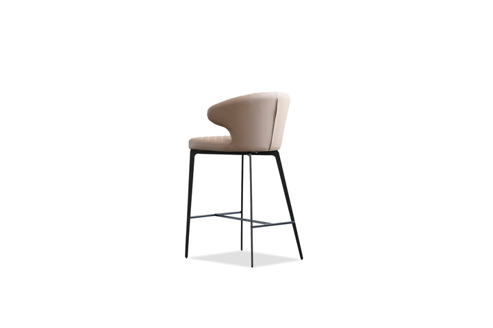 HUG Counter Stool in Russet Brown by Mobital — view 4
