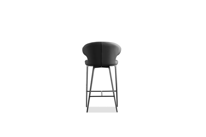 HUG Counter Stool in Jet Black by Mobital — view 4