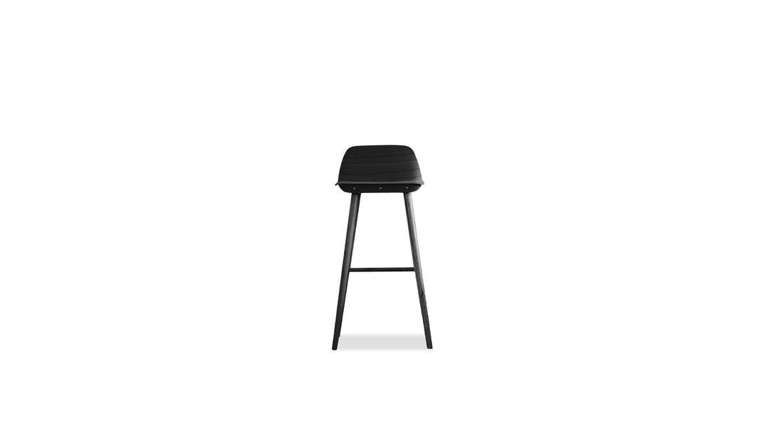 NISA Bar Stool in Black by Mobital — view 4